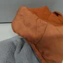 Kuoser Medium Dog Coat with Built-in Harness, Reflective Winter Jacket for Dogs - Brown M (M (PRIORITIZE BACK LENGTH: 14.6''))