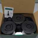 Rechargeable Fly Fans for Tables, Fly Fans for Outdoor Tables USB, Fly Fans to Keep Flies Away by Soft Blades, Food Fans for Camping, Picnic, Fishing, Fly Repellent Outdoor Patio, 3pcs, White