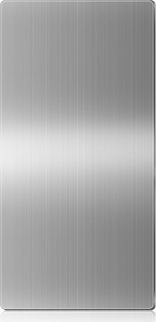 Gisafai 1 Pcs 32 x 16 Inch Stainless Steel Backsplash Panel Hand Dryer Splash Guard Wall Backsplash Protector with Ultra Strength Adhesive for Bathroom, Kitchen, Stovetop