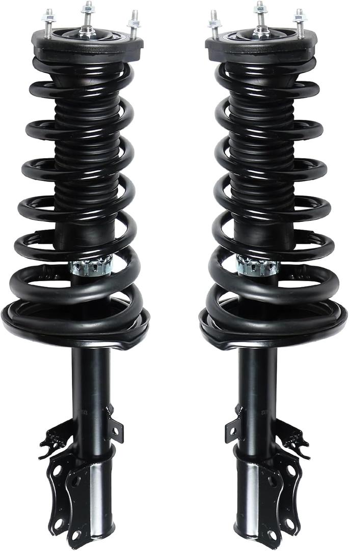 Rear Struts Shock Absorbers Coil Spring Assembly Fit for Toyota Camry Lexus ES300 2002 2003 Replacement 171492 171493 (Set of 2)