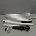 12FT Light Bulb Changer for High Ceilings, Light Bulb Changer with Baskets and Suction Cup, Light Bulb Removal Tool with Pole