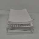 Dish Drying Rack - Expandable Rack, Large Capacity Dish Drainer for Kitchen Counter, Rust-Proof with Utensil Holder, White