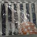 4 x Artoid Mode Orange Pumpkin Stripe Fall Kitchen Towels Set of 2 18x26 Inch