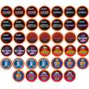 Two Rivers Coffee Bold & Dark Roast Coffee Pods, Compatible with 2.0 Keurig K-Cup Brewers, Assorted Bold Variety Pack, 40 Count (EXP 02/01/27)