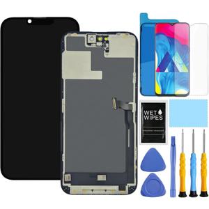 ZTOOYO for iPhone 14 Pro Max Screen Replacement for iPhone 14 Pro Max Screen Replacement kit A2651 A2893 A2896 A2895 A2894 LCD Display digitizer Touch Screen Assembly with Tools Black