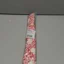 Creative Co-Op 20" Square Ivy Print Cotton Pillow Cover (Red/White)