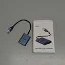 Acer SD Card Reader, USB A 3.0 to Micro Memory Card Reader, Aluminum Dual Slot SD to USB Adapter for Computer, PC, Laptop and Type A Devices, Compatible with SD/Micro SDXC/SDXC/SDHC/TF Cards-Midnight