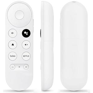 New Voice Remote for Google Chromecast 4k Snow TV, G9N9N Replacement Remote Control for Google TV, GA01920-US, GA01409-US, GA01923-US, GA01919-US