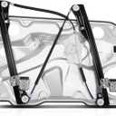 A-Premium Power Electric Window Regulator and Door Panel Without Motor Replacement for Volkswagen Jetta 1999-2005 Golf Bora Front Right Passenger Side