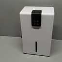 Dehumidifier, 98 OZ Dehumidifiers for Home, 1000 Sq.Ft Quiet Dehumidifier for Bathroom Bedroom Basement with Humidity Display, Relaxing 7 Color Ambient Light, Auto Shut-Off (White)