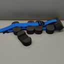 TYR Aquatic Foam Floatation Belt for Water Aerobics and Pool Exercise, 27 - 52", Black / Blue