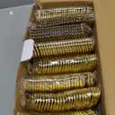 200 Count Heavy Duty Gold Plastic Silverware, 100 Forks, 50 Spoons, 50 Knives, BPA-Free, Heat Resistant, Disposable Plastic Utensils Set Cutlery Set, Plasticware Bulk