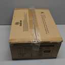 52 Inch Farmhouse Ceiling Fan with Light and Remote, Black Industrial Caged Flush Mount Ceiling Fans with 6 Speed Reversible Motor and Dual Finish 5 Blades, Rustic Ceiling Fan for Living room, Bedroom