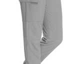 Womens Hiking Pants Lightweight Joggers High Waist Quick Dry Travel Zipper Pockets Athletic UPF 50+, US XL