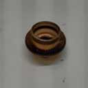 VOHO 12pcs Brownish Amber Candle Holders for Fall Decor, Vintage Ribbed Candlestick Holders Centerpiece Table Decorations, Heavy Glass Taper Candle Holders for Candlesticks/Votive Candles