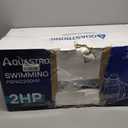 Aquastrong Riptide Series 2 HP In/Above Ground Pool Pump, 220V Dual Speed, Up to 8,586 GPH High Flow, Pure Copper Motor, Energy Efficient, Self Priming with Filter Basket