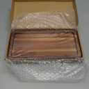 Bathroom Vanity Tray 11.8 x 5.9 inches of Natural Acacia Wood - Elegant Organizer for Cosmetics, Jewelry, Perfume, Candle, Key - Premium Wood Tray for Bathroom, Kitchen, Countertop, Toilet Tank, Sink