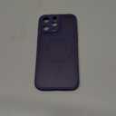 TOCOL Magnetic for iPhone 15 Pro Max Case, Upgraded Full Camera Protection, Compatible with Magsafe, Drop Protection, Translucent Matte Back Bumper Phone Cover 6.7-InchMidnight Purple