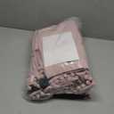 Jubilantex Blush Pink Blackout Curtains Nursery Curtains Blackout Window Treatments 95" Long Grommet Top 2 Panels for Girls Kids Bedroom, 52" Wide (01# Pom / Pink)