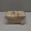 VLANDO Makeup Bag,Travel Toiletry Bag,Cosmetic Bag for Women PU Leather Portable Make up Bag for Skincare, Brushes & Travel Essentials-Toffee