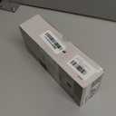 Peakeep Slim Digital Mirror Aesthetic Alarm Clock for Bedrooms Desk Decor, Plug in Electric Big LED Modern Small Clock for Office Living Room, Battery Backup, 6 Dimmers (White)