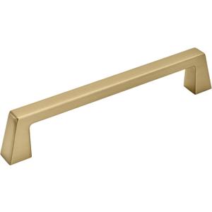 Amerock | Cabinet Pull | Champagne Bronze | 6-5/16 inch (160 mm) Center to Center | Blackrock | 1 Pack | Drawer Pull | Drawer Handle | Cabinet Hardware