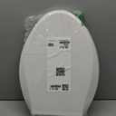 KOHLER 4636-RL-0 Cachet ReadyLatch Elongated Toilet Seat Slow Close, Soft Close Toilet Seat Quiet Lid, Contoured Grip-Tight Bumpers Installation Hardware, Apartment Essentials, White