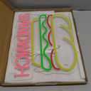 Sandwich Neon Sign for Wall Dcor Dimmable LED Neon Light USB Powered Neon Art Signs Decor, 16 inches x 13 inches