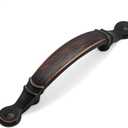 HESTIA HARDWARE 10 Pack | 3 inch Kitchen Cabinet Handles Oil Rubbed Bronze | Vintage Bronze Cabinet Pulls and Handle for Drawer Dresser | Farmhouse Oil Rubbed Bronze Cabinet Pulls(Z10.10.O)