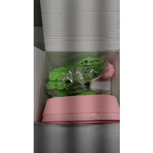 GirlsHome 300+PCS Fabric Flower Bouquets Toys, DIY Flower Making Kit for Kids, Arts and Crafts for Kids, Reusable STEM Educational Preschool Toy, Birthday Gifts for 4 5 6 7 8+ Years Old (White Pink)