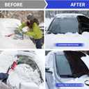 Windshield Cover for Ice and Snow for Ford 2015-2024 2025 2026 F150 250/ F350 F450 Super Crew Cab, XL XLT Limited Raptor Windshield Frost Cover for Truck, Ford F-150 All Weather Protector Accessories