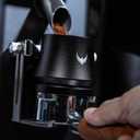 Blind Espresso Shaker 58mm with Walnut Lid | Magnetic Dosing Cup for 58 mm Portafilters | Coffee Grounds Distribution Tool