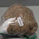 Newborn Baby Bear Outfit With Fold-Over Mittens and Footies Girls Boys Winter Fleece Clothes Hooded Romper Snowsuit (6-9 Months, Thickened-brown)