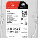 Seagate IronWolf Pro, 4 TB, Enterprise NAS Internal HDD CMR 3.5 Inch, SATA 6 Gb/s, 7,200 RPM, 256 MB Cache for RAID Network Attached Storage (ST4000NT001)