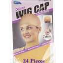 Wig Cap, Beige, 24 Pieces, Breathable Lightweight Fabric,
