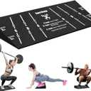 Squat Wedge Block One Piece: Heel Elevated Slant Board for Squats Weightliting Home Gym Squat Wedge (1Pc: Large)