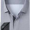 Alex Vando Mens Printed Dress Shirts Long Sleeve Regular Fit Button Down Shirt, Size: L