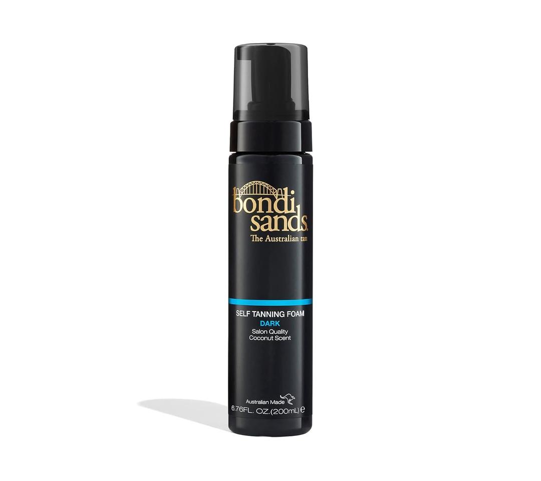 Bondi Sands Self Tanning Foam | Lightweight, Self-Tanner Foam Enriched with Aloe Vera and Coconut Provides an Even, Streak-Free Tan (6.76 Fl Oz (Pack of 1), Dark)