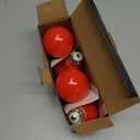 LED Red Color Light Bulb - A19 E26 Base Red Bulbs, 9W (60W Equivalent) Color Light Bulbs, LED Bulb Suitable for Outdoor, Indoor, Bedroom, Party Decoration, Porch, Christmas, 4 Pack