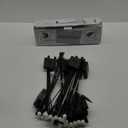 TONULAX Solar Garden Lights - Upgraded Solar Swaying Light, Sway by Wind, Outdoor Lights, Yard Patio Pathway Decoration, High Flexibility Iron Wire & Heavy Bulb Base, Warm White(8 Pack)