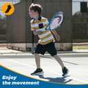 BAMBOO COOL Men's Ankle Socks Athletic Low Cut Heel Tab Cushioned Moisture Wicking, Running Arch Support Breathable, 6 Pack Black (Black, S)