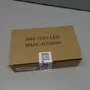 G40 Pink LED Replacement Light Bulbs - 1W LED Filament Bulb, Shatterproof Waterproof Outdoor String Lights, Decorative Globe Night Light, E12/C7 Candelabra Base, 15 Pack