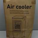 Evaporative Air Cooler, 3-in-1 Portable AC Cooling Fan 3 Modes 3-Speed with Remote, 3 Ice Boxes, No Window Needed Air Conditioners with 6L Tank for 20H Cooling, for Home, Bedroom, Kitchen, Living Room