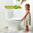 Toilet Locks Baby Proof (2-Pack) Ideal Baby Proof Toilet Lid Lock with Arm No Tools Needed Easy Installation with 3M Adhesive Top Safety Toilet Seat Lock Fits Most Toilets, White