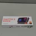 SIWIQU for Nintendo Switch 2 Dock Station, Portable TV Docking Station Replacement with 4K@120Hz HDMI Adapter/2 USB Port/Type C Port for Nintendo Switch 2 ONLY