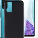 Case for Blackview A100 (6.67"), with [ 2 x Tempered Glass Protective Film] Black Soft Silicone Protective Cover Bumper Shockproof Phone Case for Blackview A100 - Black