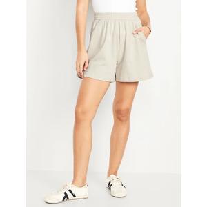 Extra High-Waisted SoComfy Sweat Shorts - 5-inch inseam, Small Size