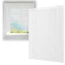 White 2"  Coldres Slats Cordless Blackout Wood Blinds for Indoor Windows 26 1/4 ×72