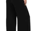 Women's Wide Leg Chiffon Dress Palazzo Pants Casual Split Hem Summer Trousers Party Club Pant, 3XL