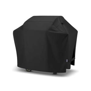 SunPatio Grill Cover  Outdoor Heavy Duty Waterproof Barbecue Gas Cover, UV & Fade Resistant, All Weather Protection Compatible for Weber Charbroil Nexgrill Kenmore Grills and More, Black